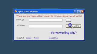 How to use 3ga to mp3 Converter