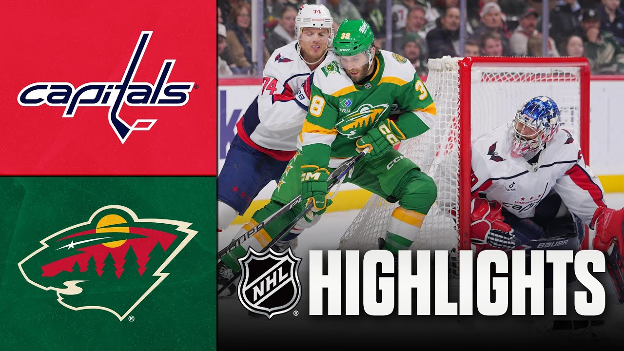 Capitals vs. Wild | NHL Highlights | December 16, 2025