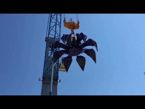 ELECTRO-HYDRAULIC ORANGE PEEL GRAB PH8-15000-1,8