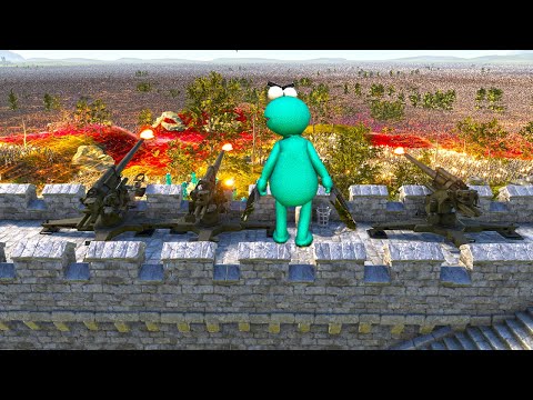 can American Soldiers & Puppet Terrorist stop 5.5 million zombies ?? UEBS 2