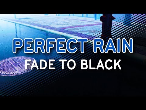 Perfect Rain Sounds (Black Screen) for Sleep, Studying | White Noise 10 Hours