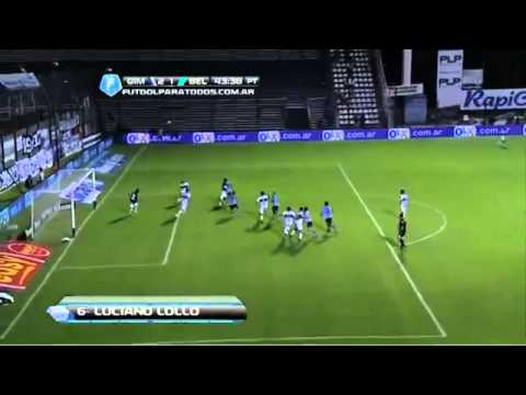 Gol de Lollo Gimnasia 2-Belgrano 1 Fecha 4 Torneo Final 2014 Fútbol Para Todos