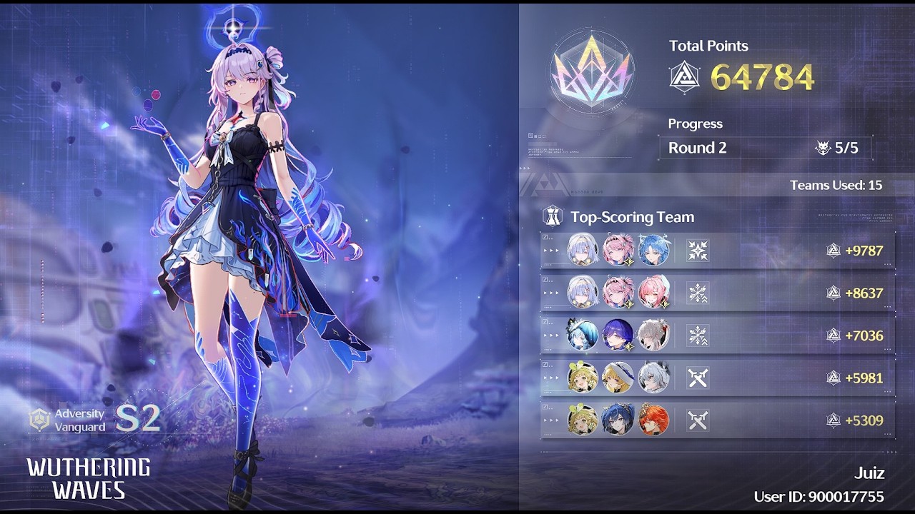 【Wuthering Waves】Bisa 60k Endstate matrix gak nih QingXiao