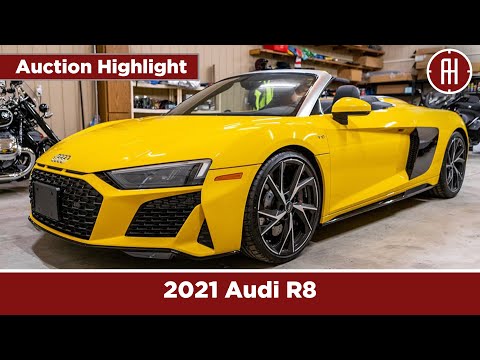 AUTOHUNTER - 2021 Audi R8 Spyder - AUCTION HIGHLIGHT