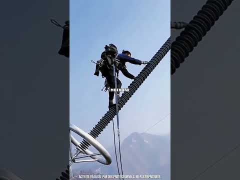 Il marche dans le vide… et c’est son métier