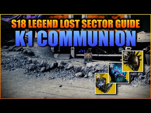 Destiny 2: Platinum K1 Communion LEGEND Lost Sector Easy Guide - Season of Plunder