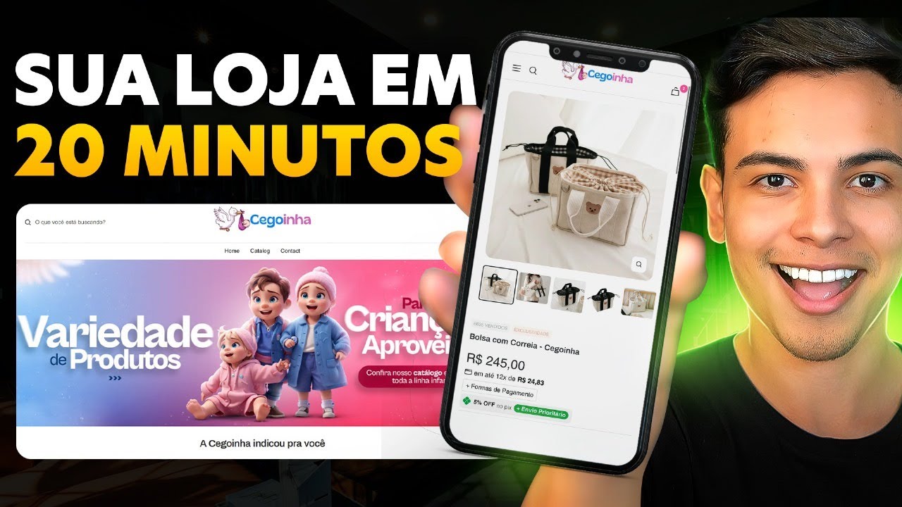 COMO CRIAR UMA LOJA DE DROPSHIPPING DO ZERO - Passo a Passo (Aula Completa e Atualizada)