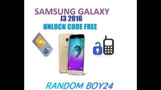 Samsung Galaxy J3, Unlock, SM J320F 2016