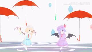 【東方MMD】妹のろんと、姉のるんで「イノコリ先生」