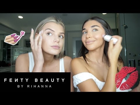 FENTY BEAUTY MAKEUP REVIEW AND TRY ON WITH ALISSA VIOLET! | Chantel Jeffries