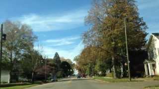 preview picture of video 'Drive in Fall through High Street, Mount Vernon, Ohio'