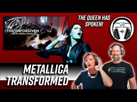 THE METAL QUEEN DOES METALLICA! Mike & Ginger React to TARJA TURUNEN covering UNFORGIVEN