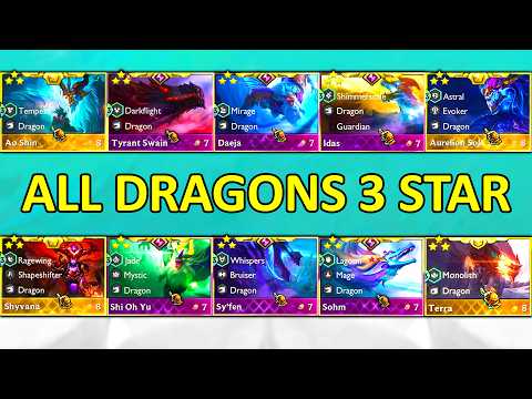 Set Revival 7.5: ALL DRAGONS 3 star ⭐⭐⭐
