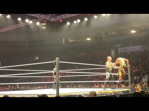 Johnny Gargano vs Baron Corbin Full Match At WWE Live Event Trenton,NJ 3/5/2023
