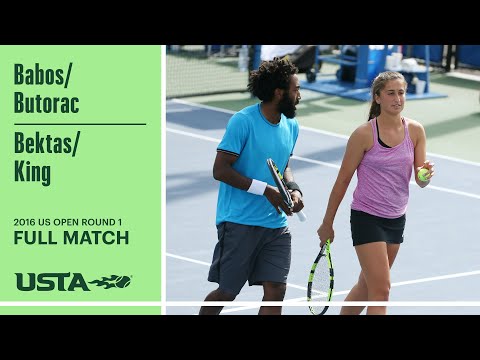 Babos/Butorac vs. Bektas/King Full Match | 2016 US Open Round 1