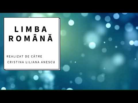 Limba Română ~ Substantivul ~ Clasa a 3a