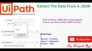 Extract the Data from JSON | JSON Parsing