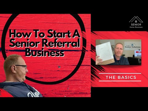 , title : 'The Basics - How To Start A Senior Referral Business!'