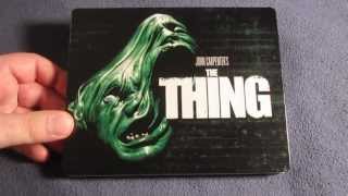 John Carpenter's The Thing Blu-Ray Steelbook Unboxing Review Play.com Exclusive