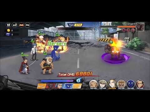 Damage 7m+ Club Boss Challenge - Team and Gear Set || One Punch Man The Strongest
