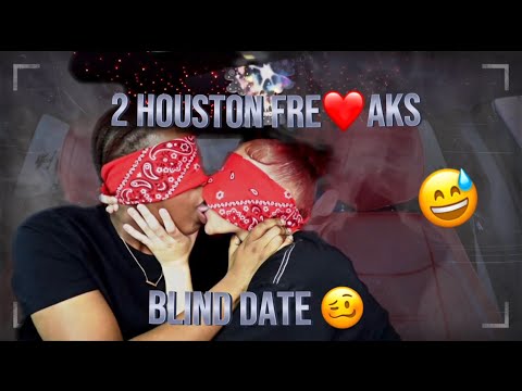 I SET TWO EXTREMELY HOUSTON FR😰AKS ON A BLIND DATE (MUST WATCH😍) #blinddate  #jubilee #entertainment