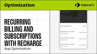 Recurring Billing and Subscriptions with Recharge