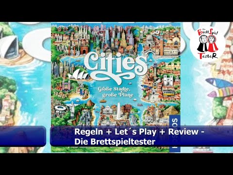 Cities von Kosmos - Regeln + Let´s Play + Review - Brettspiel - Die Brettspieltester