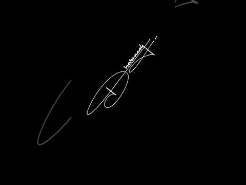 Dharmesh signature style #signature #shorts #signoartist