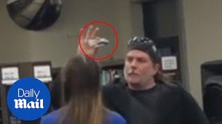 Man pulls knife in the middle of a school meeting - Daily Mail