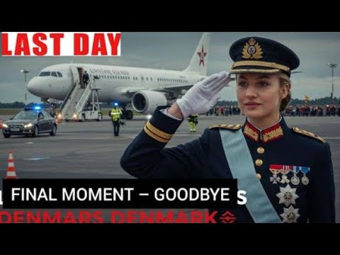 FINAL MOMENT: Princess Leonor Says Goodbye _ SPAIN in Tears, Denmark Awaits