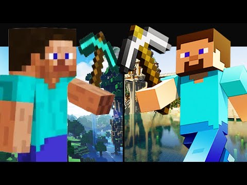 Evolution of Minecraft 2009 2020