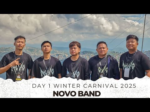 NOVO BAND  LIVE PERFORMANCE IN WINTER CARNIVAL 2025 AT PANALIAR JOWAI 🤘