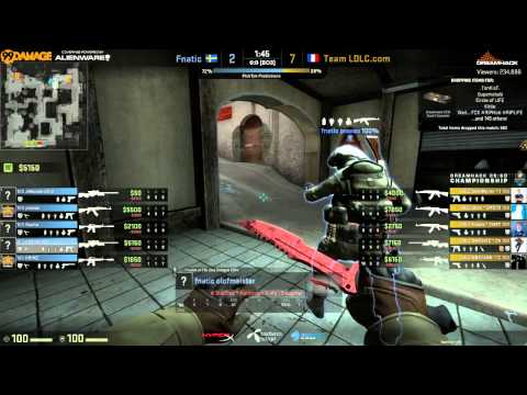 LDLC vs. fnatic | Viertelfinale, DreamHack Winter 2014 | (de_dust2) Map 1