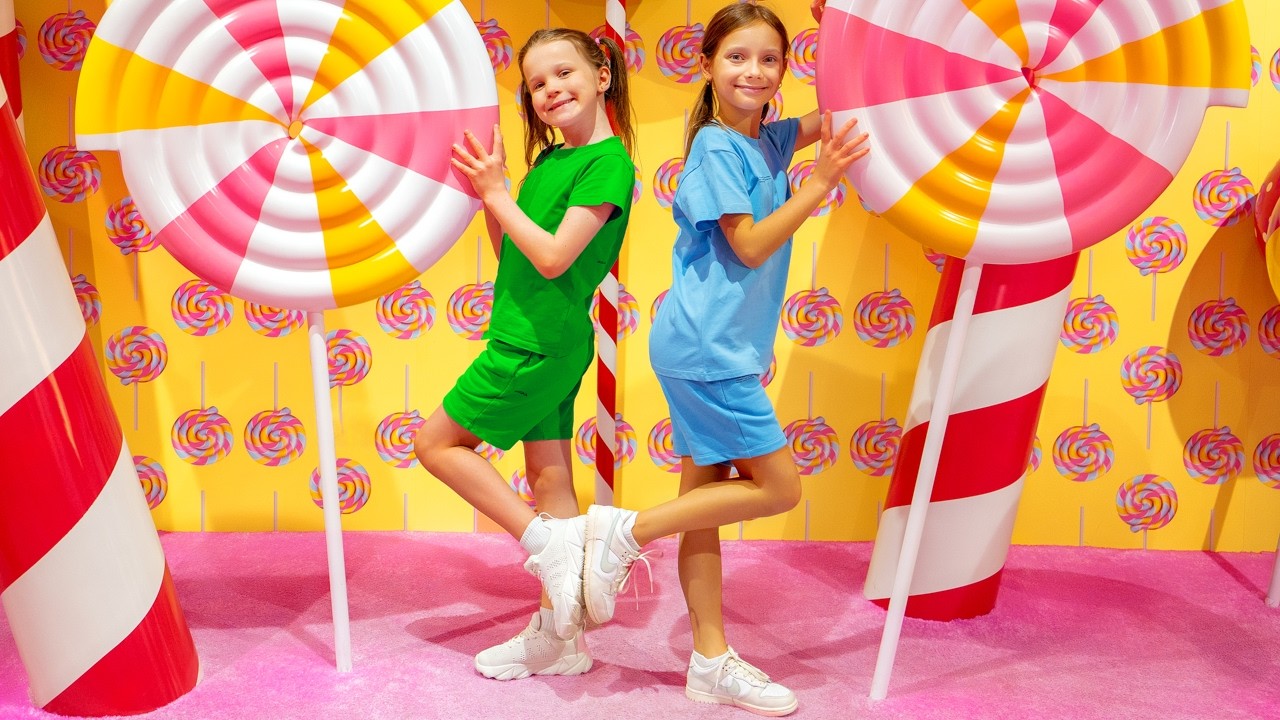 Kids Search for Hidden Surprises in the Candy Museum
