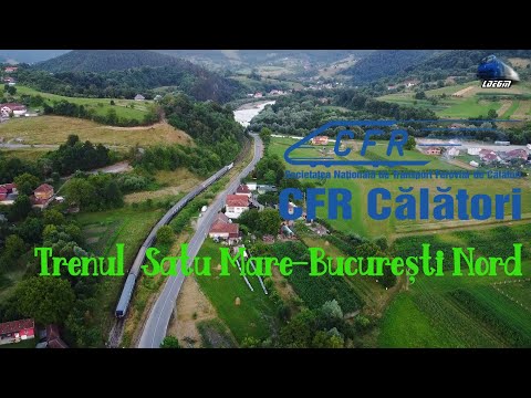 Trenul Satu Mare-Cluj-Sighișoara-Brașov-București Nord în Defileul Crișului Repede - 16 Iulie 2023