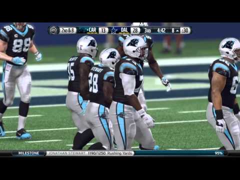 Madden NFL 16 CFM Week 12 Panthers @ Cowboys