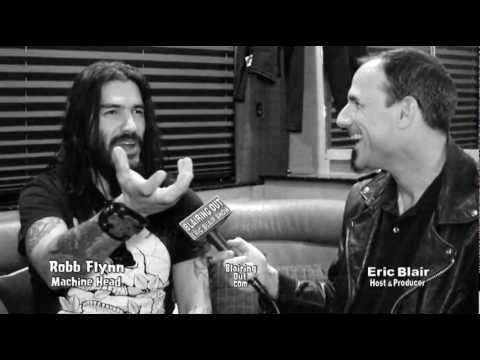 Machine Head's Robb Flynn talks w Eric Blair 2012