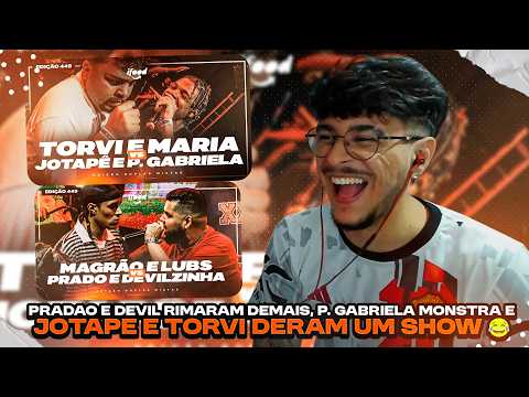 ALAN REAGE A TORVI E MARIA X JOTAPÊ E P. GABRIELA + MAGRÃO E LUBS X PRADO E DEVILZINHA | REACT