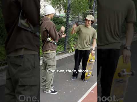 Video Thumbnail: Playing SK8 for a free VICE magazine: @TajCam vs. New Yorkers