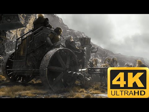 The War Chariot | The Hobbit: The Battle Of The Five Armies 2014 4K HDR !