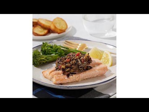 Legal Sea Foods 8pack of 6 oz. Wild Rice Stuffed Salmon