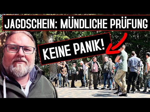 Jagdschein PANIK: MÜNDLICHE PRÜFUNG - So habe ich es gemacht!