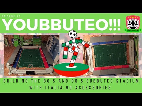 immagine di anteprima del video: Building the Subbuteo Stadiumfrom 80's & 90's with Italia 90...