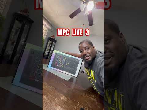 MPC LIVE 3 is here let’s get to work #mpclive3  #musicproduction #beatmaking ￼