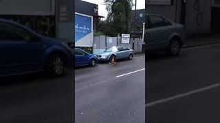 Lad cutting a wheel clamp off his car | CONTENTbible