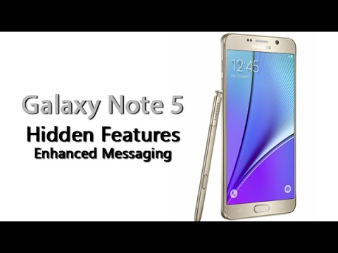 Galaxy Note 5 - Hidden Feature - Enhanced Messaging