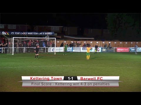 KTFC 1-1 Barwell FC (KTFC win 4-3 on penalties) - highlights - 04/12/2018