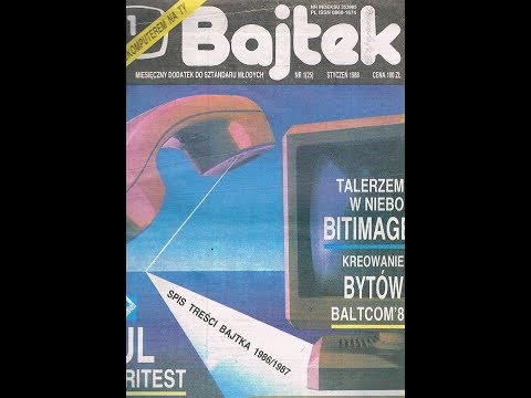 🎤 #1 Przegląd czasopism | Bajtek 1/1988