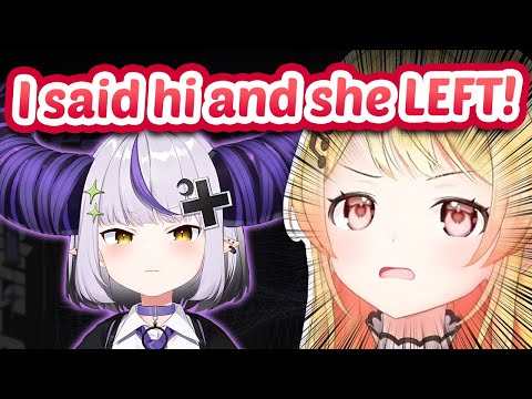 Kanade's IRL Encounter With Laplus Is Just Like Anime... 【ENG Sub Hololive】