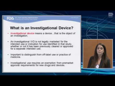 What is an Investigational Device in the Context of Genomics Research? - Paula Caposino